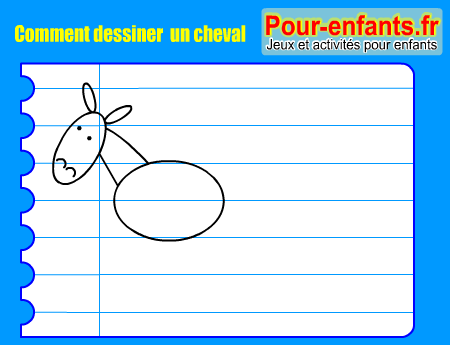 Apprendre à dessiner un cheval. Comment dessiner un cheval par étapes.