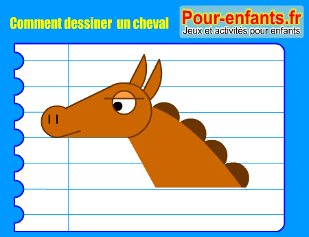 Apprendre à dessiner un cheval. Comment dessiner un cheval par étapes.