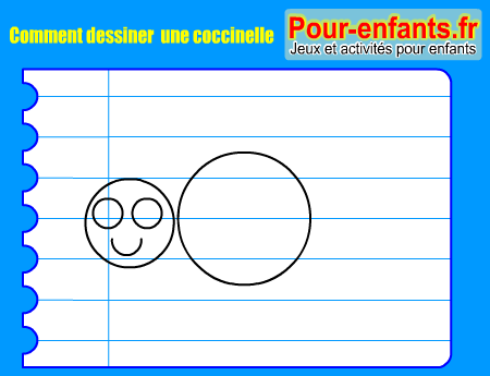 Apprendre à dessiner une coccinelle. Comment dessiner une coccinelle par étapes.