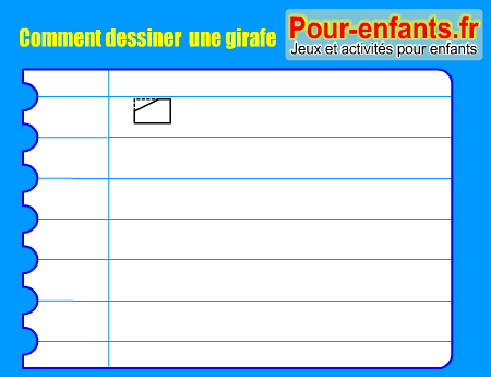 Apprendre à dessiner une girafe. Comment dessiner une girafe par étapes.