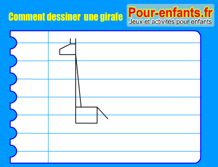 Apprendre à dessiner une girafe. Comment dessiner une girafe par étapes.