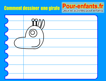 Apprendre à dessiner une girafe. Comment dessiner une girafe par étapes.