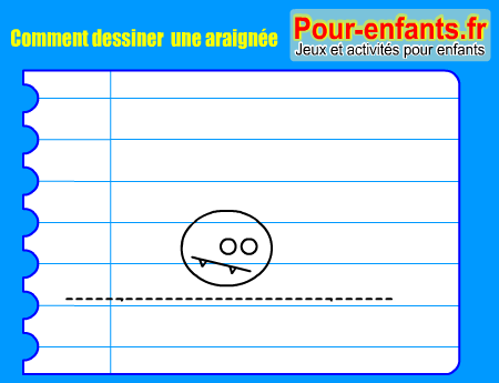 Apprendre à dessiner une araignee. Comment dessiner une araigne par étapes.