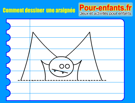 Apprendre à dessiner une araignee. Comment dessiner une araignee par étapes.