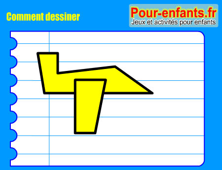 Apprendre à dessiner un avion. Comment dessiner un avion par étapes.