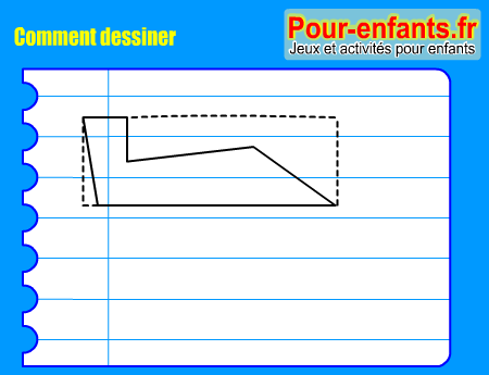 Apprendre à dessiner un avion. Comment dessiner un avion par étapes.