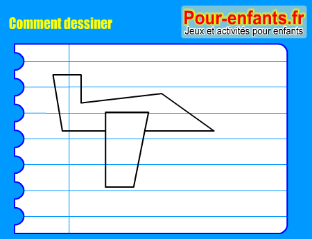 Apprendre à dessiner un avion. Comment dessiner un avion par étapes.