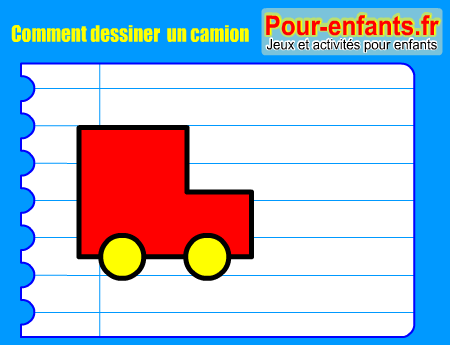 Apprendre à dessiner un camion. Comment dessiner un camion par étapes.