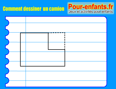 Apprendre à dessiner un camion. Comment dessiner un camion par étapes.