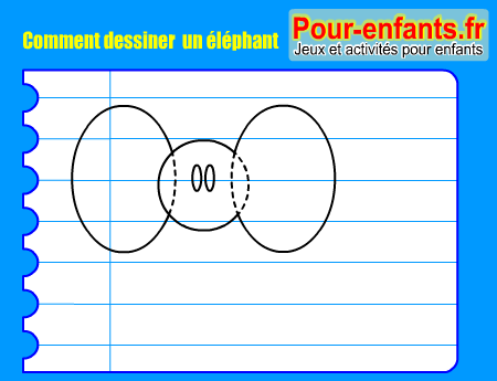 Apprendre à dessiner un elephant. Comment dessiner un elephant par étapes.