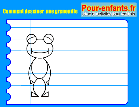 Apprendre à dessiner une grenouille. Comment dessiner une grenouille par étapes.