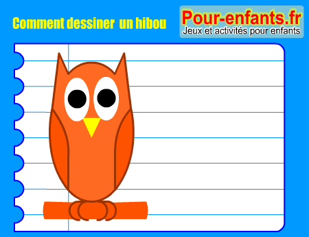 Apprendre à dessiner un hibou. Comment dessiner un hibou par étapes.