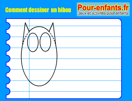 Apprendre à dessiner un hibou. Comment dessiner un hibou par étapes.