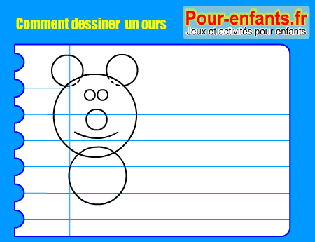 Apprendre à dessiner un ours. Comment dessiner un ours par étapes.