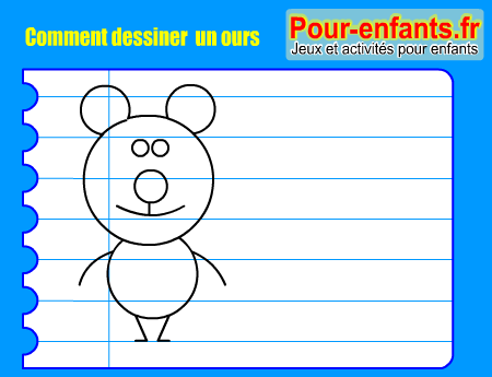 Apprendre à dessiner un ours. Comment dessiner un ours par étapes.