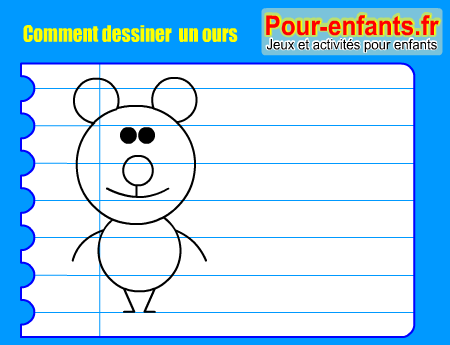 Apprendre à dessiner un ours. Comment dessiner un ours par étapes.