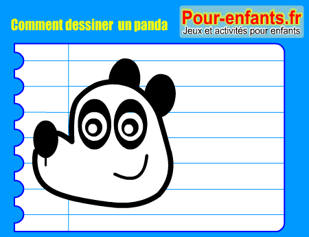 Apprendre à dessiner un panda. Comment dessiner un panda par étapes.