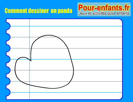 Apprendre à dessiner un panda. Comment dessiner un panda par étapes.