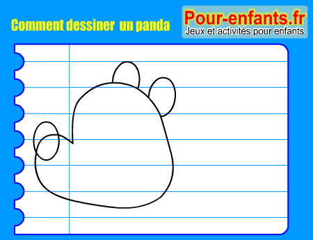 Apprendre à dessiner un panda. Comment dessiner un panda par étapes.