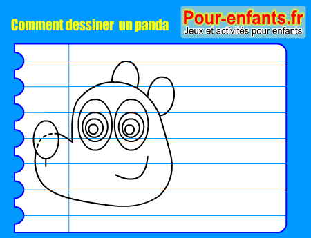 Apprendre à dessiner un panda. Comment dessiner un panda par étapes.