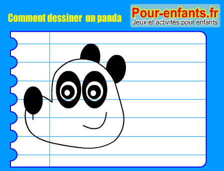 Apprendre à dessiner un panda. Comment dessiner un panda par étapes.