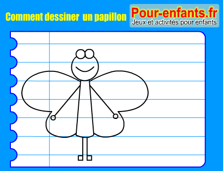 Apprendre à dessiner un papillon. Comment dessiner un papillon par étapes.