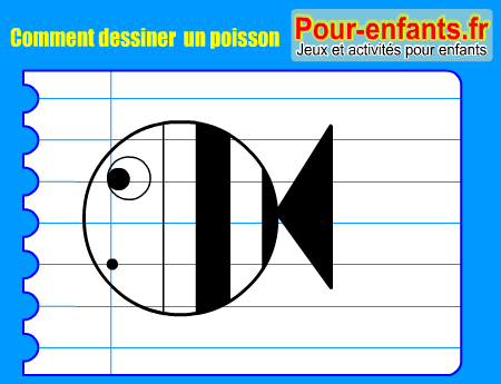 Apprendre à dessiner un poisson. Comment dessiner un poisson par étapes.