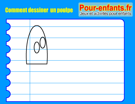 Apprendre à dessiner un poulpe facilement. Comment dessiner un poulpe par étapes.