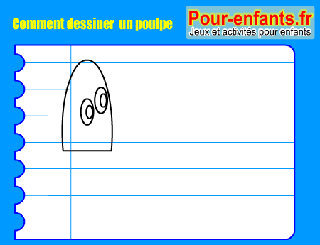 Apprendre à dessiner un poulpe. Comment dessiner un poulpe par étapes.