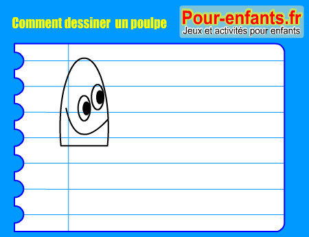 Apprendre à dessiner un poulpe. Comment dessiner un poulpe par étapes.