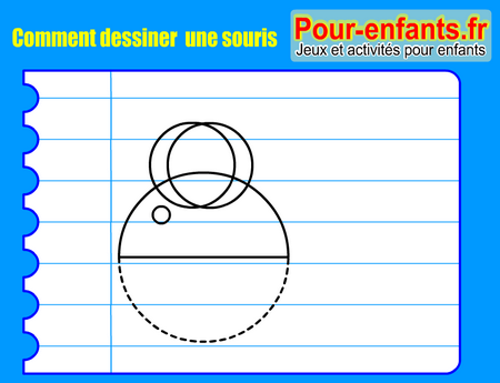 Apprendre à dessiner une souris. Comment dessiner une souris par étapes.