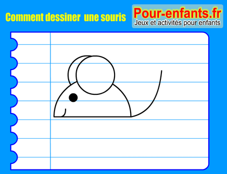 Apprendre à dessiner une souris. Comment dessiner une souris par étapes.