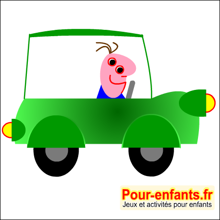 Comment dessiner une voiture de dessin anim.Dessin voiture cartoon. Voiture style dessin anim.