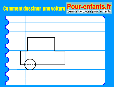 Apprendre à dessiner une voiture. Comment dessiner une voiture par étapes.