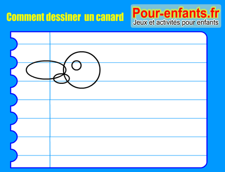 Apprendre à dessiner un canard. Comment dessiner un canard par étapes.